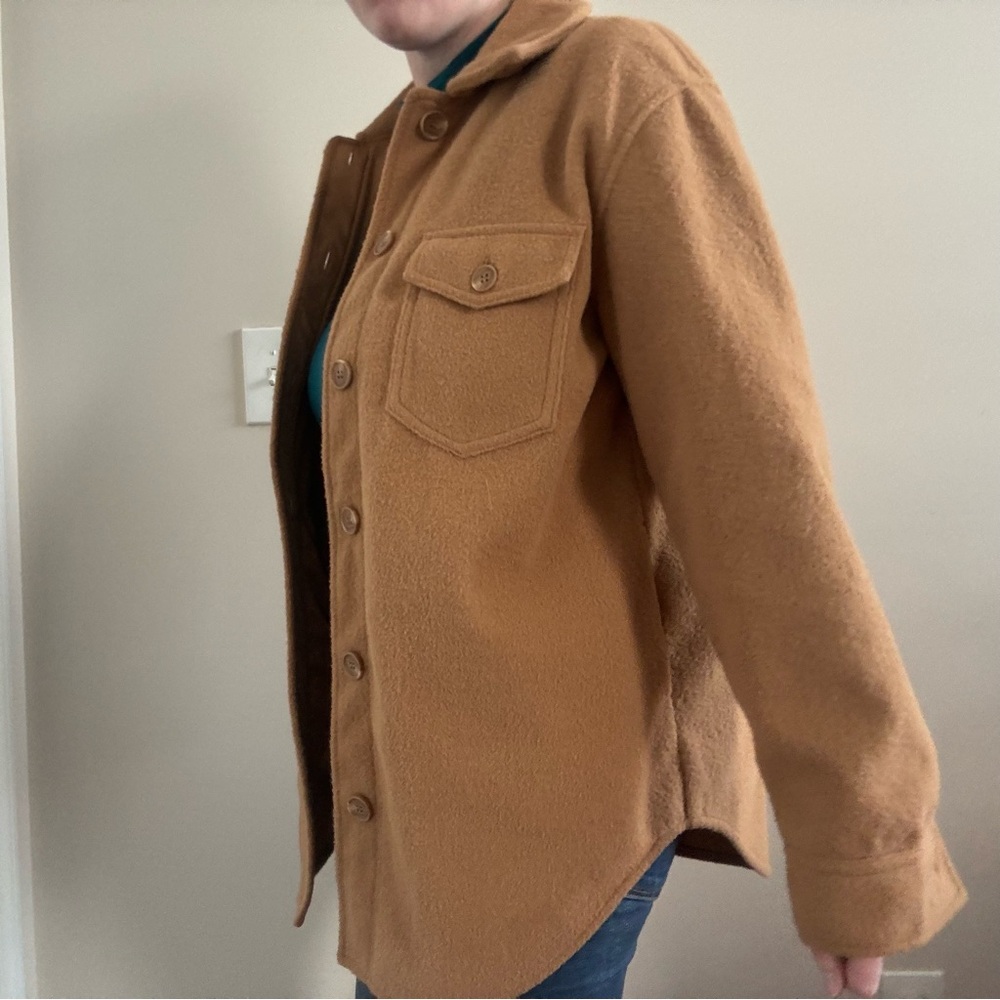 LAST CALL Joie Minimalist Button Down Casual Coat Jacket - Picture 3 of 8